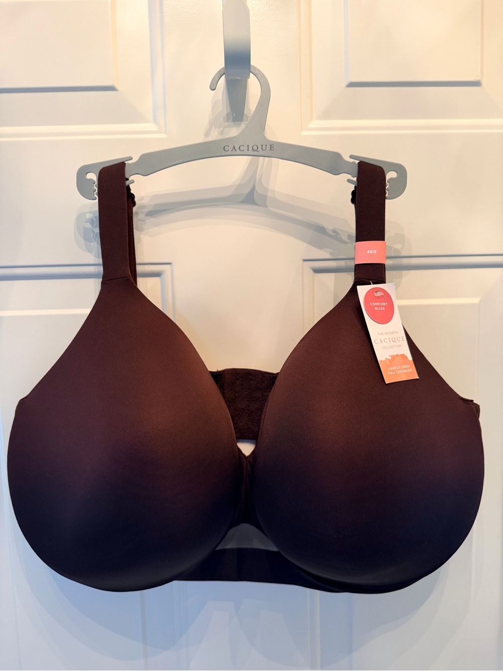 Cacique Chocolate Full-Coverage Comfort Bliss Bra